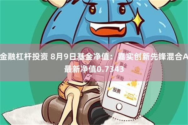 金融杠杆投资 8月9日基金净值：嘉实创新先锋混合A最新净值0.7343