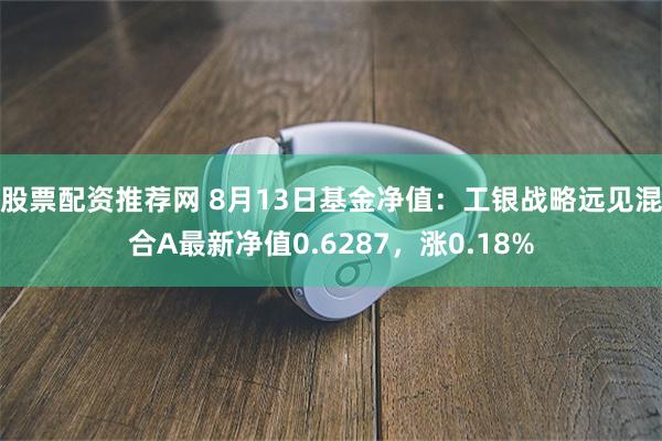 股票配资推荐网 8月13日基金净值：工银战略远见混合A最新净值0.6287，涨0.18%