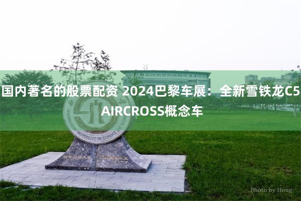 国内著名的股票配资 2024巴黎车展：全新雪铁龙C5 AIRCROSS概念车